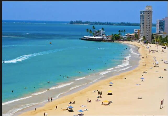 2Br Gem Ocean Front Building Isla Verde Beach San Juan Buitenkant foto
