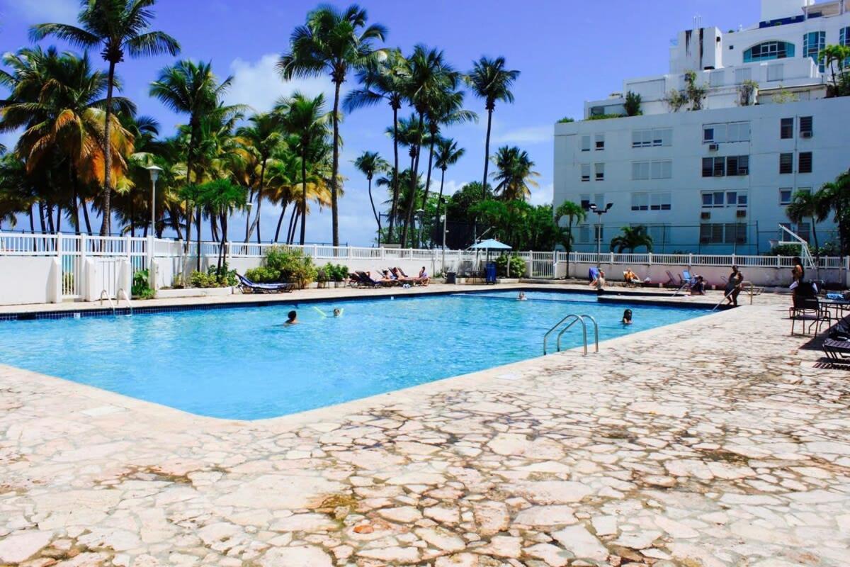 2Br Gem Ocean Front Building Isla Verde Beach San Juan Buitenkant foto